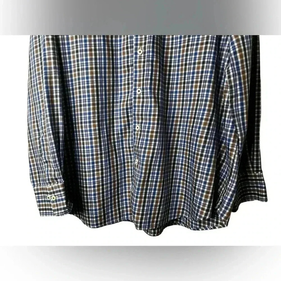 Peter Millar Crown Button Down Long Sleeve Cotton Shirt - Picture 3 of 8